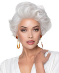 1B/BURG Synthetic Lace Front Wig D4677