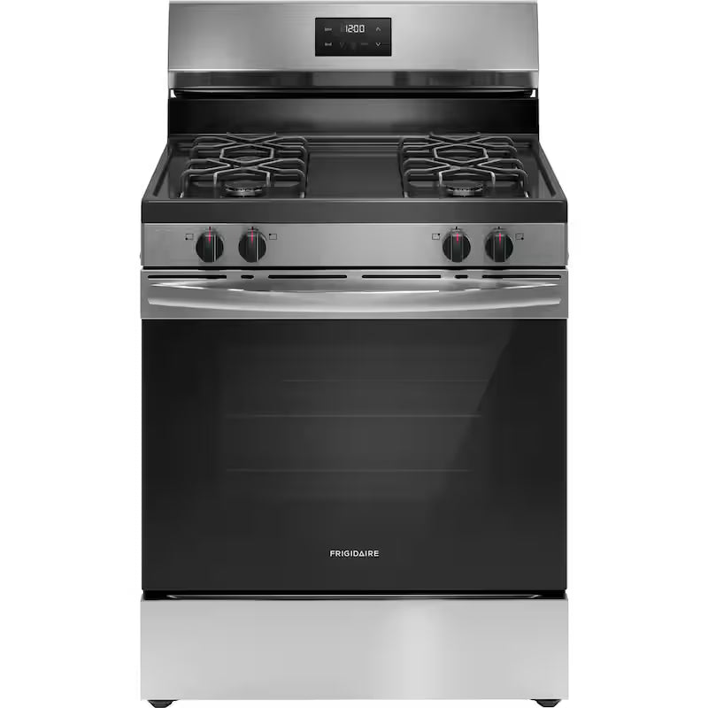 4-Burner Freestanding Gas Range in Stainless Steel L4211