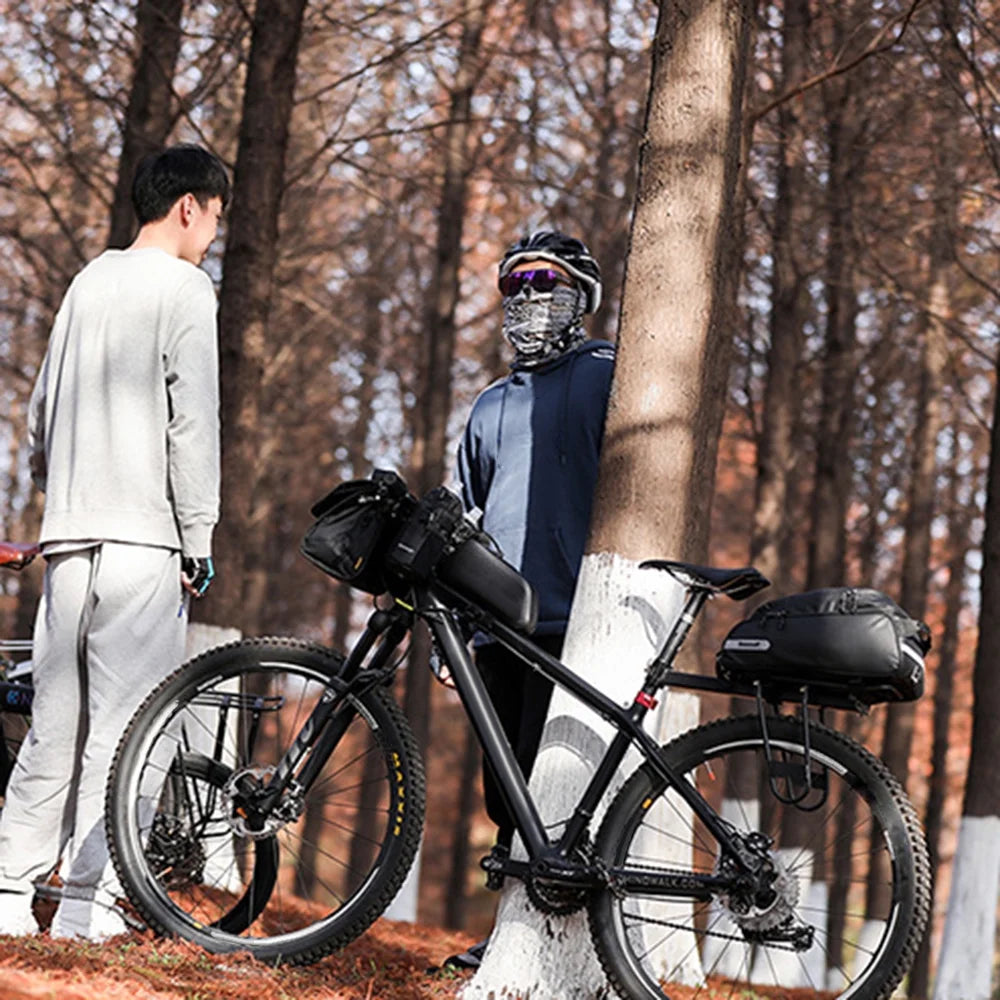 Waterproof Polyester Bicycle Rear Seat Bag R64618