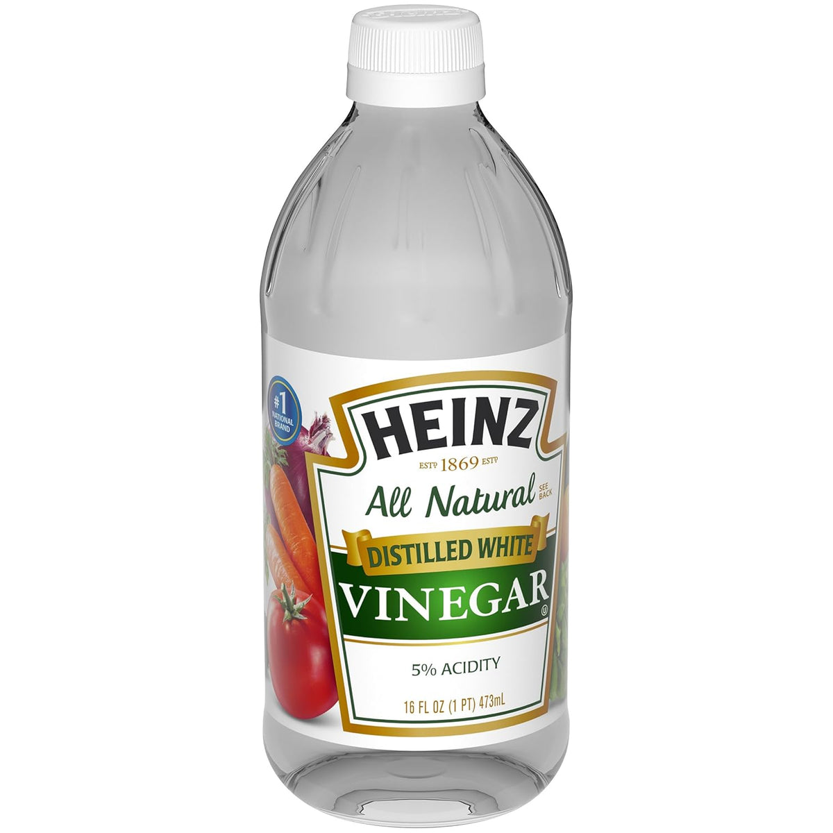 Distilled White Vinegar, 5% Acidity, 16 Fl Ounce X474579