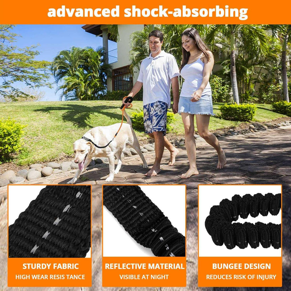 Heavy Duty Reflective Bungee Dog Leash L255
