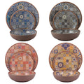 36-Piece Melamine Dinnerware Set Multicolor I500