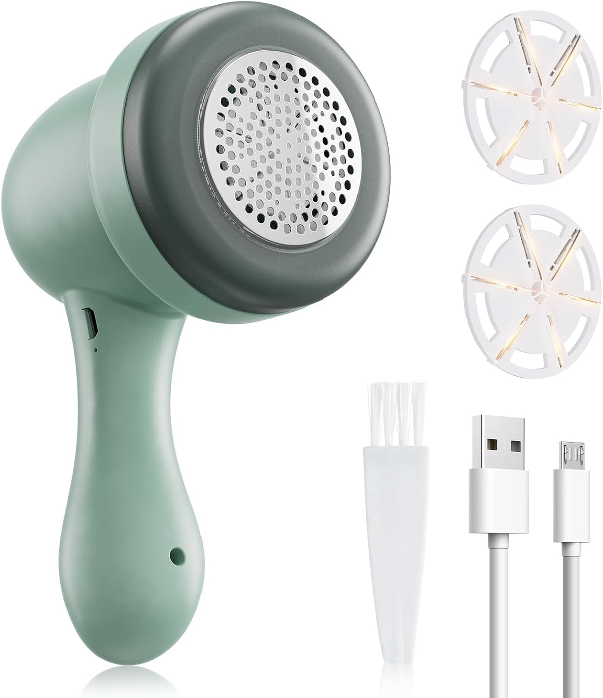 Electric Fabric Shaver with 2 Replaceable Stainless Steel Blades I894
