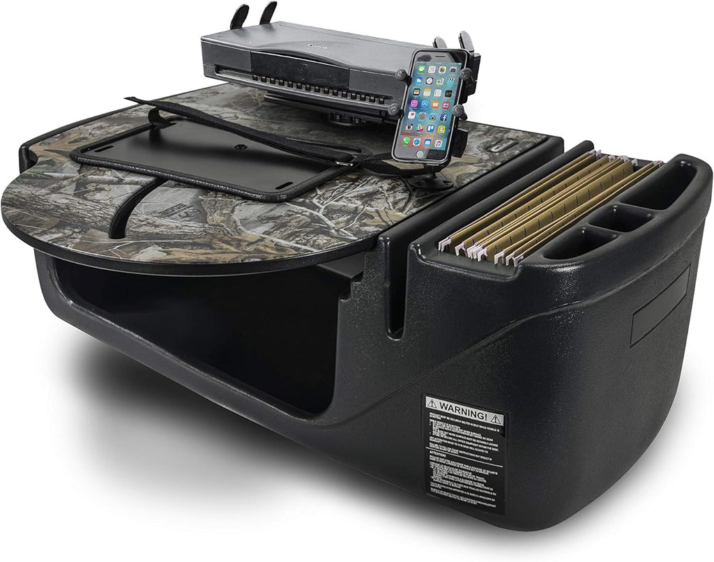 Car Desk with Power Inverter, Phone Mount and Printer Stand D35584