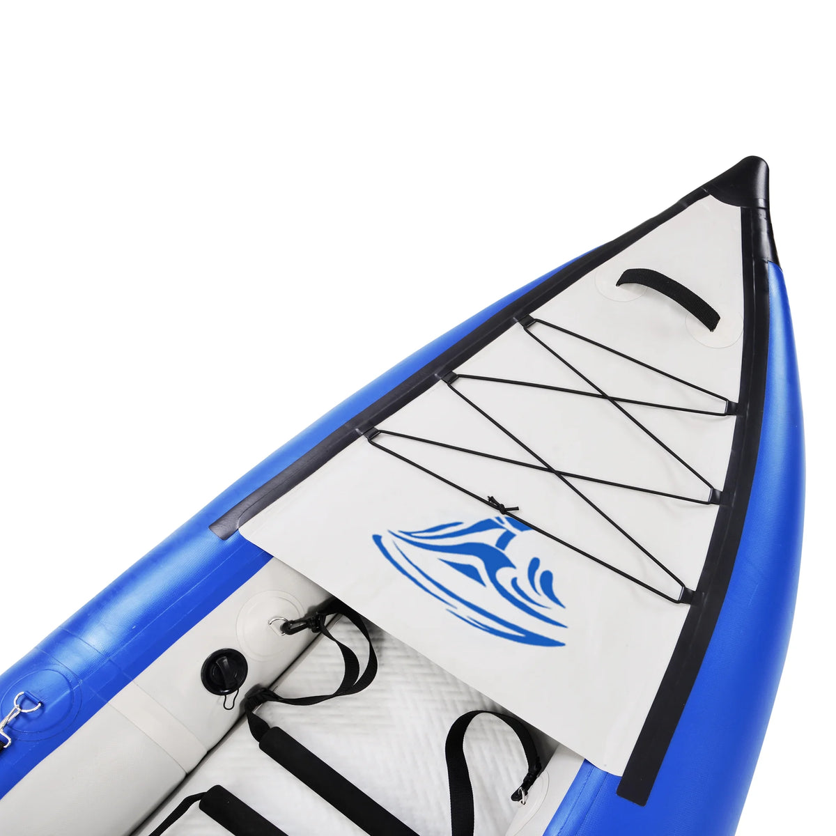 Inflatable Kayak Set with Paddle & Air Pump, Portable Tandem 2 Person Kayak Y655059