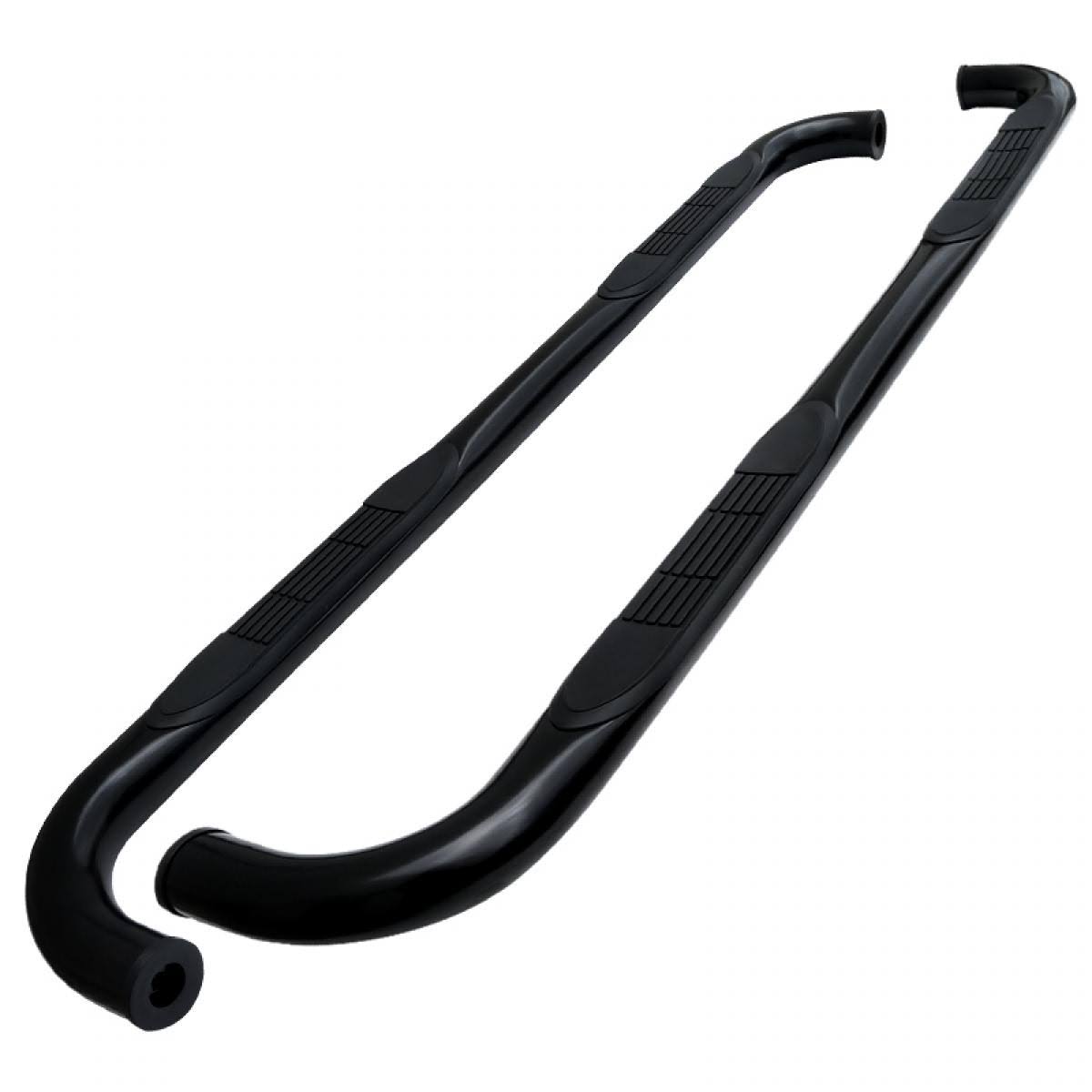 Black 3" Running Board Side Step Bar R94036