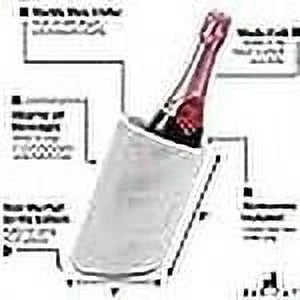 White Handmade Marble Wine Cooler L463