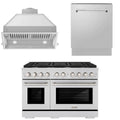48 Gas Range, Range Hood Insert and Dishwasher Z689770