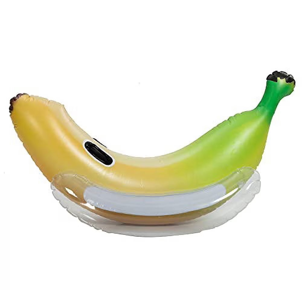 Inflatable Banana Pool Float Raft Lounge Z6225