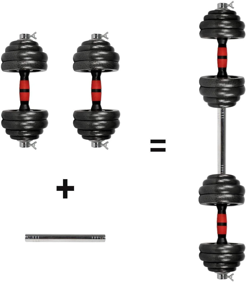 Adjustable Dumbbell Set 10-66 lbs R7282