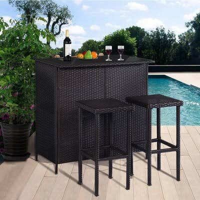 3 Piece Bar Height Dining Set K5186