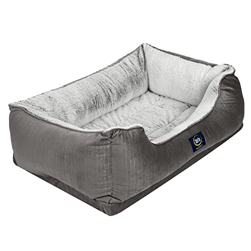 Slate Gray X-Large Orthopedic Dog Bed E890