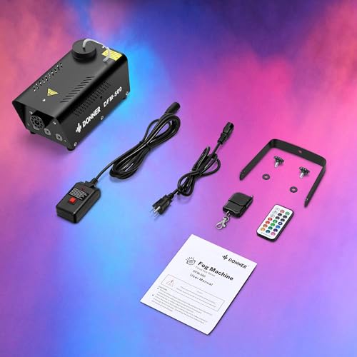 500W 2000CFM Fog Machine with RGB LED Light B519
