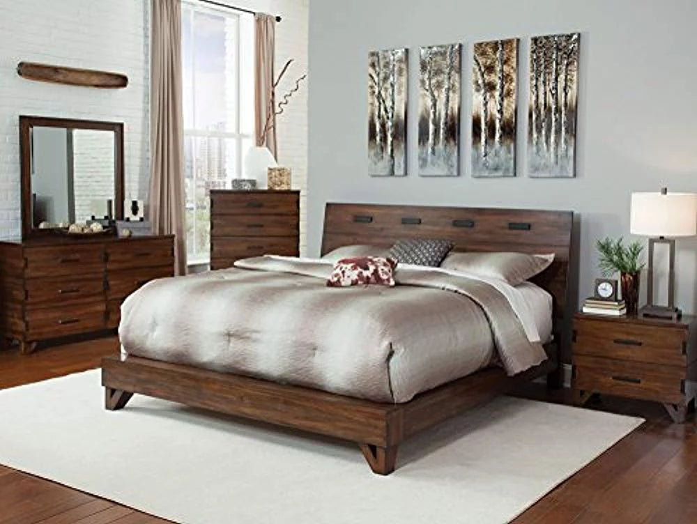 Dark Amber Coffee Bean 5-drawer Chest Y10095