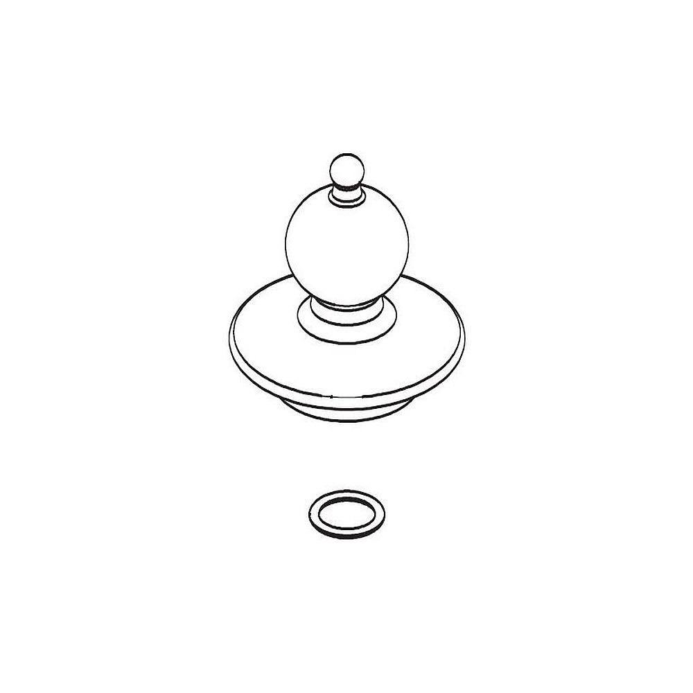 Chrome Kitchen Spout Cap Z819748