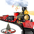 Christmas Train Set with Steam Light & Sound G74988