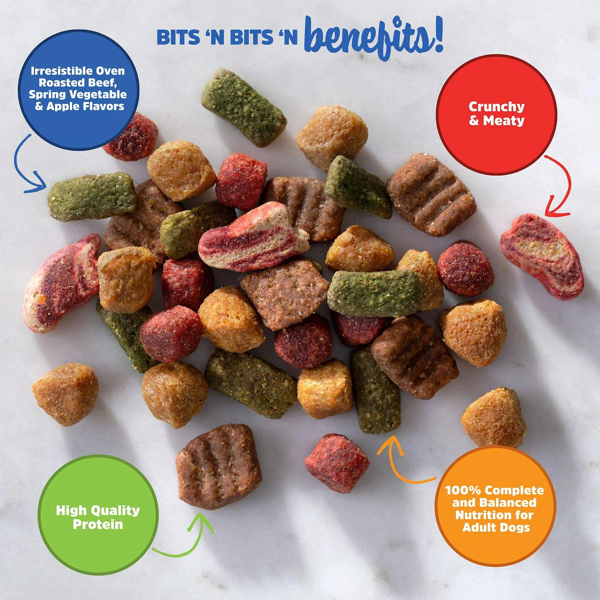 Adult Oven-Roasted Beef Dry Dog Food G746