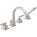 Roman Tub Trim with Hand Shower Stainless A82190