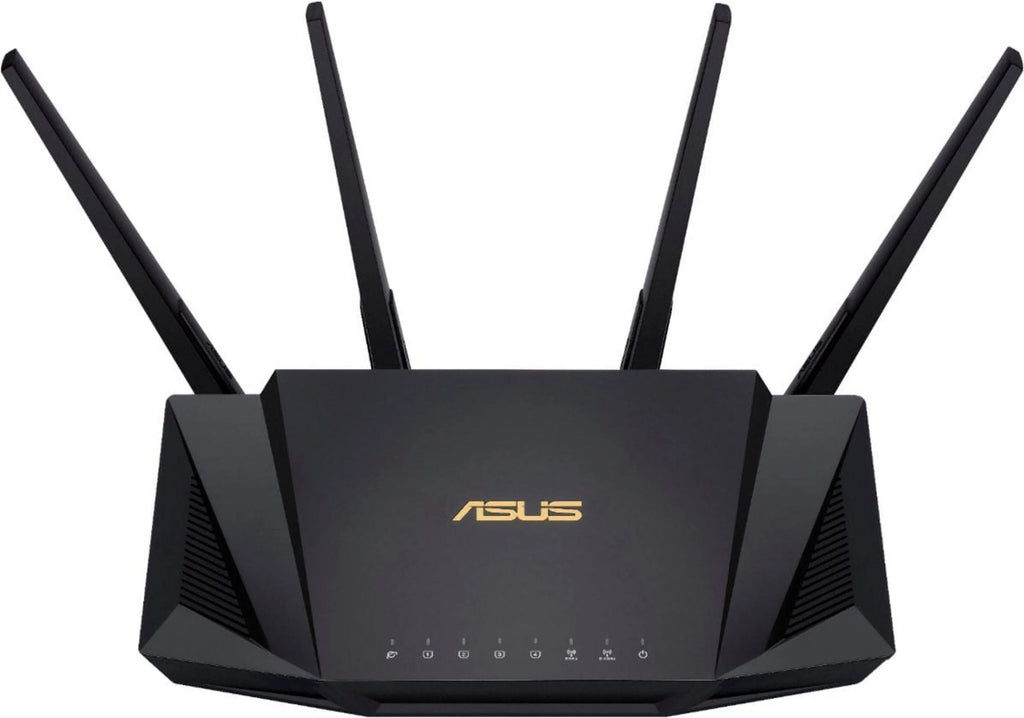 AX3000 Dual-Band WiFi 6 Wireless Router - Black N216