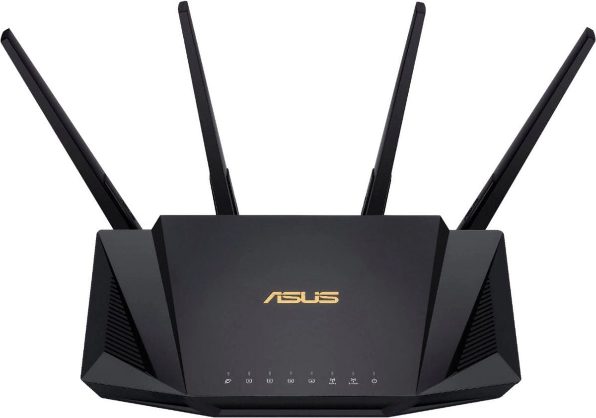 AX3000 Dual-Band WiFi 6 Wireless Router - Black N216