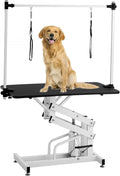 Hydraulic Dog Grooming Table, Heavy Duty, 43''/Black U349