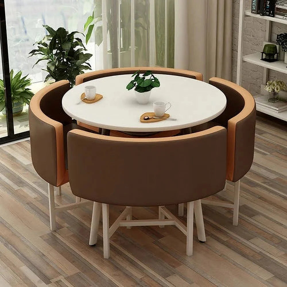 Dining Table Set 4 Chairs Z17427