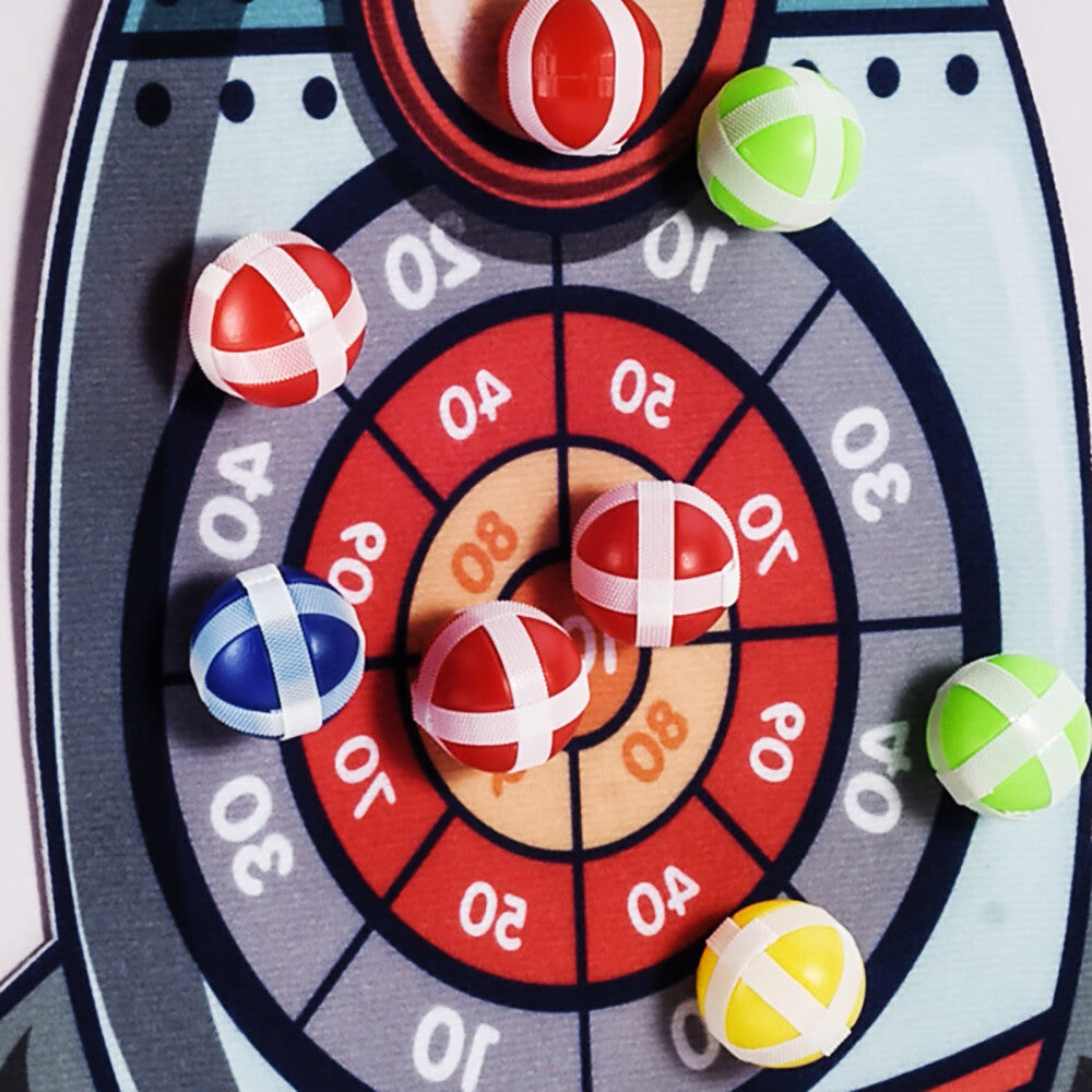 Dart Board with Sticky Balls Toys N796544
