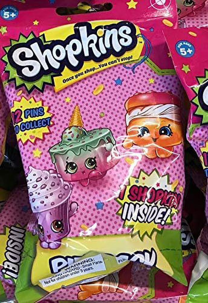 Shopkins Pin and 1 Sealed Pack Y104