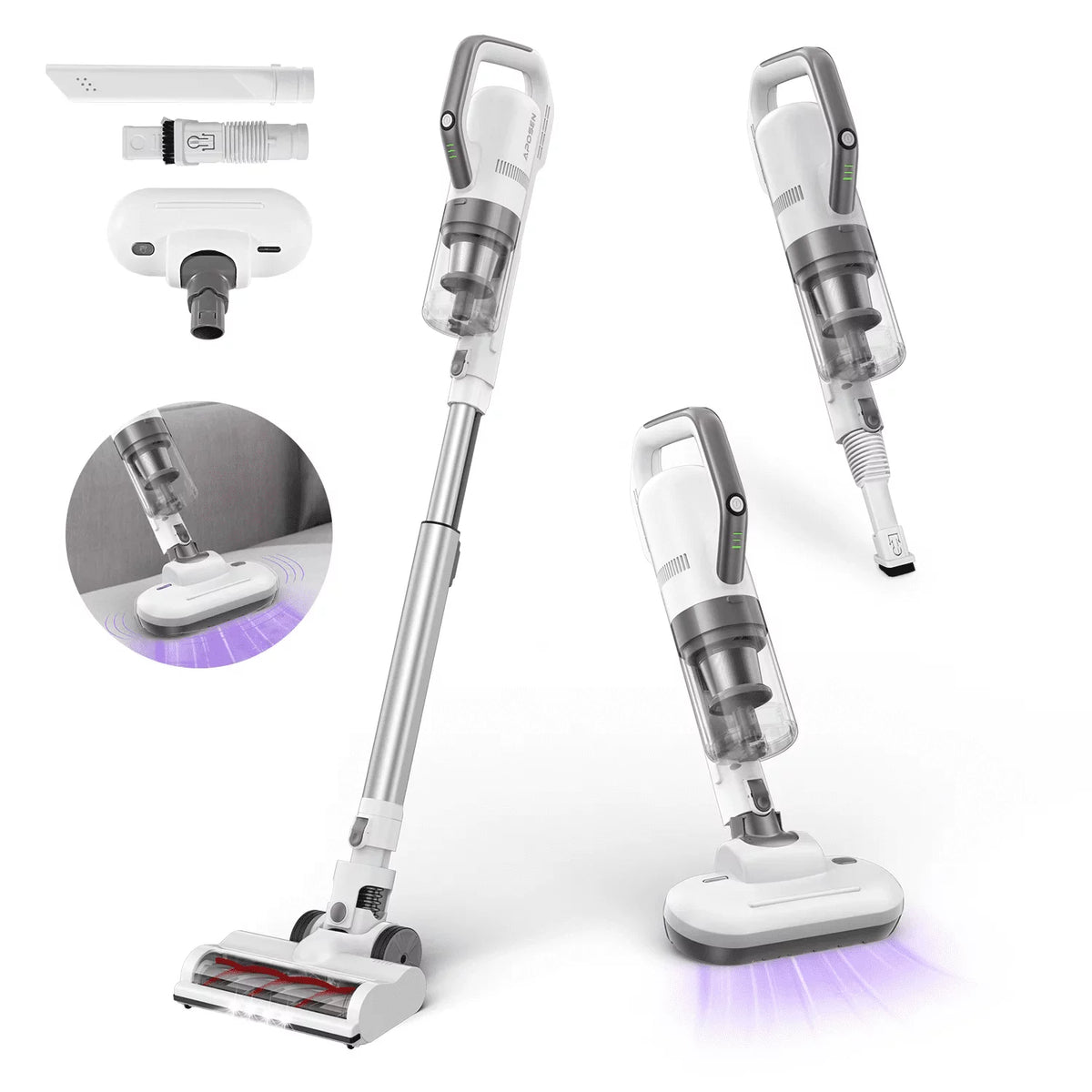 Cordless Lightweight Stick Vacuum Cleaner with 30Kpa Suction V2094