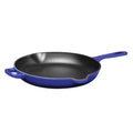 10 inch Round Cast Iron Skillet Cobalt Blue D205010