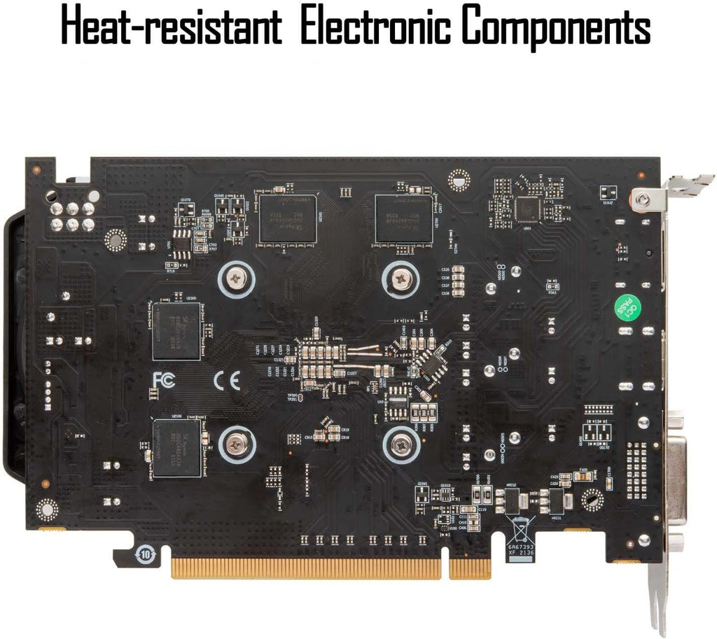 4GB GDDR5 128 Bit Dual Fans PCI Express Graphics Card F964848