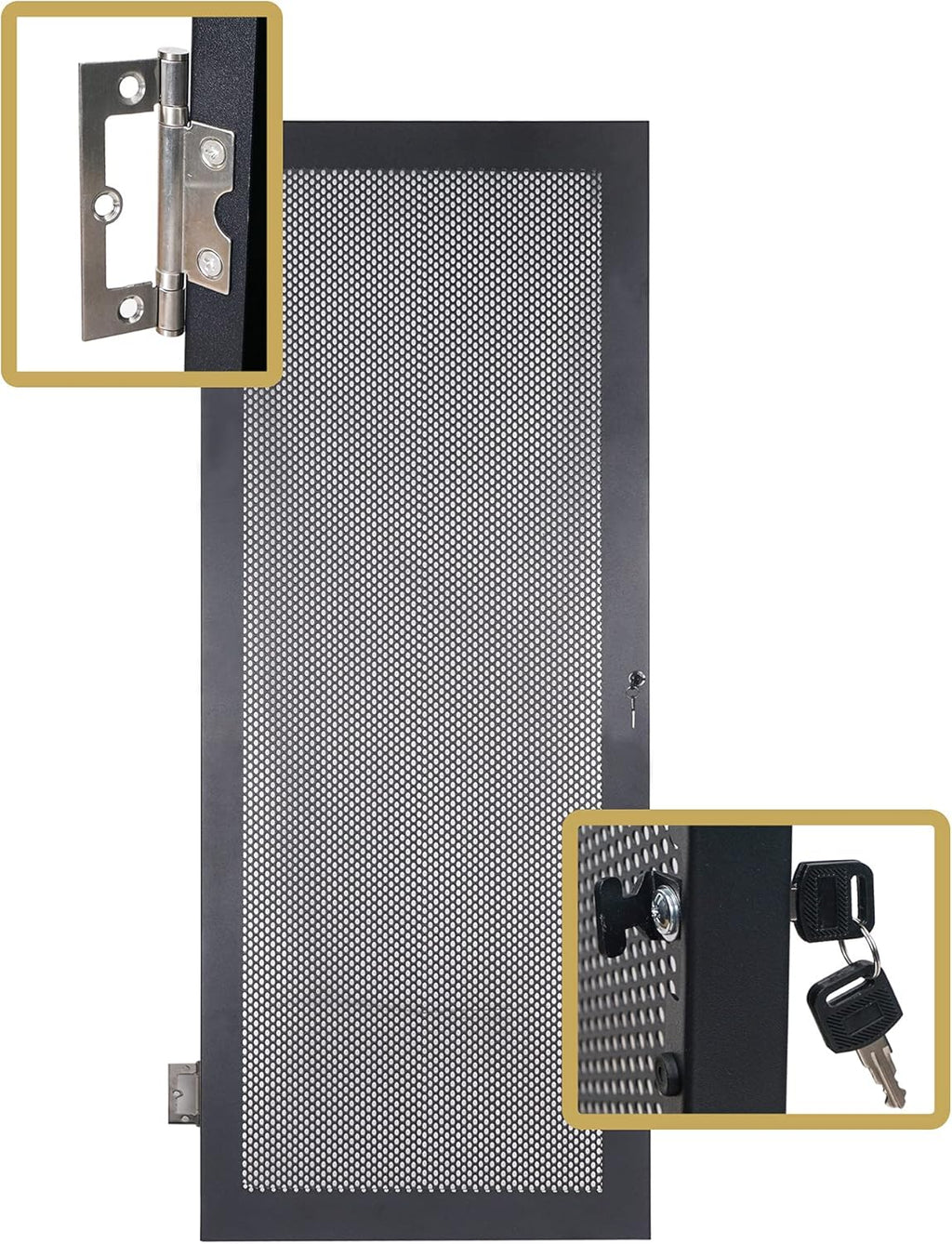 16U Steel Rack with Locking Casters O5479