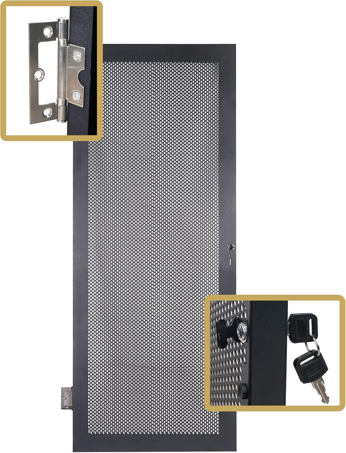 16U Steel Rack with Locking Casters O5479