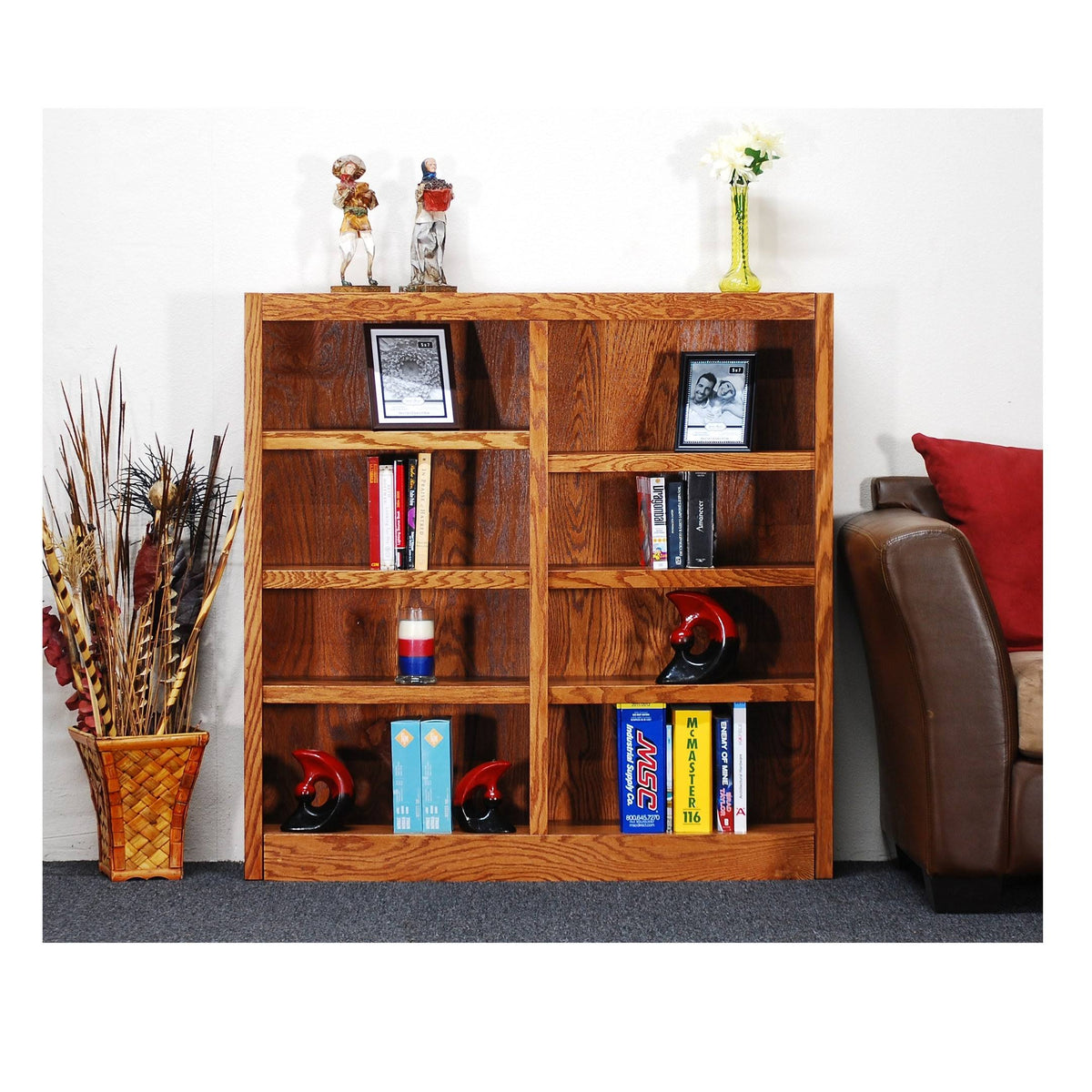 8 Shelves Espresso Bookcase P752480