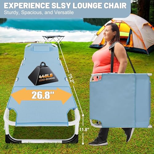 Adjustable Folding Lounge Chair T580571