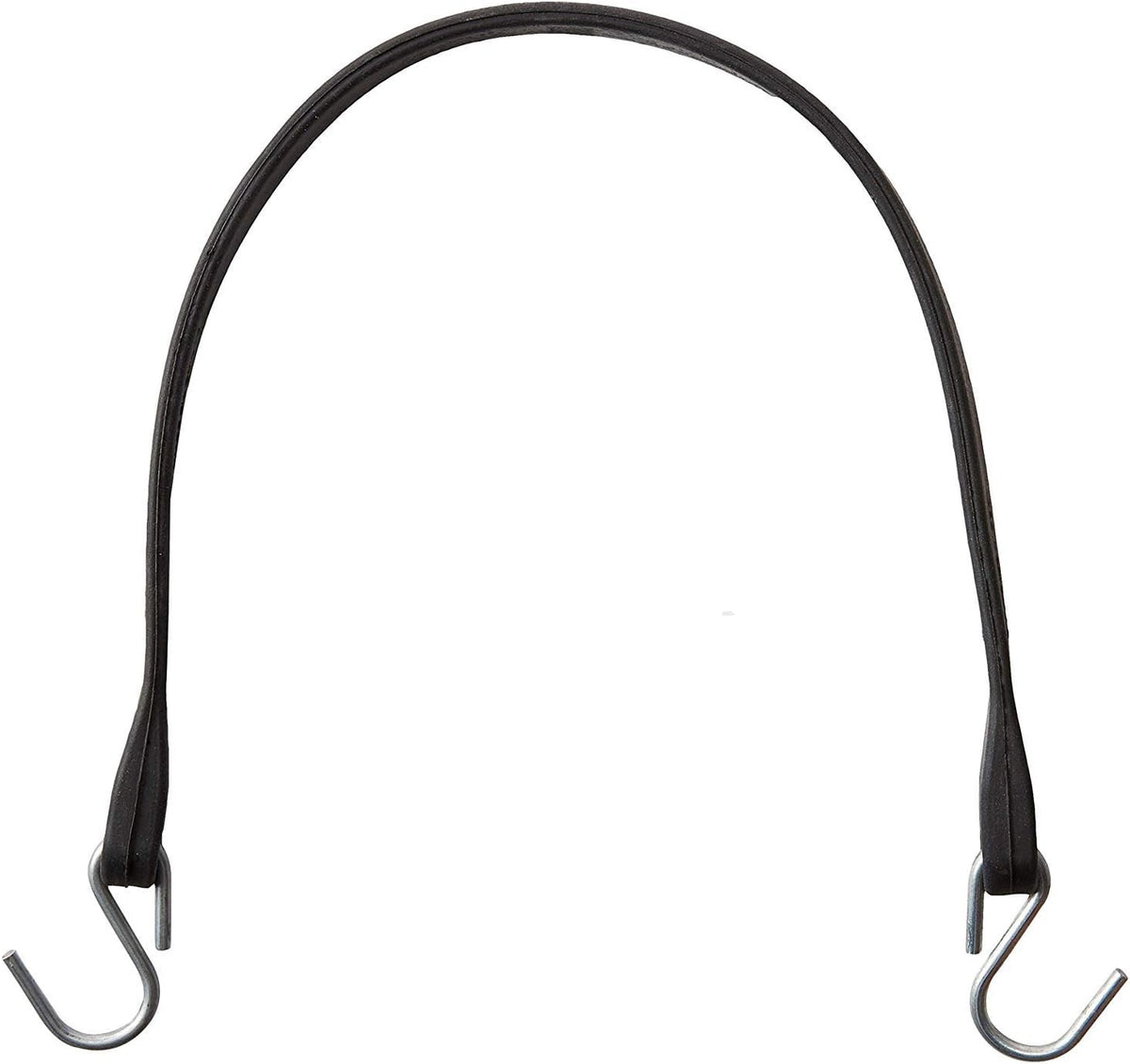 Pack of 50 41 inch Rubber Bungee Cords with Metal S Hooks L8720