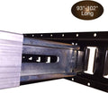 Adjustable Heavy-Duty Aluminum E-Track Decking Beam O659