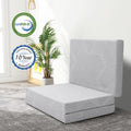 4 Inch Tri Folding Memory Foam Mattress Queen D943