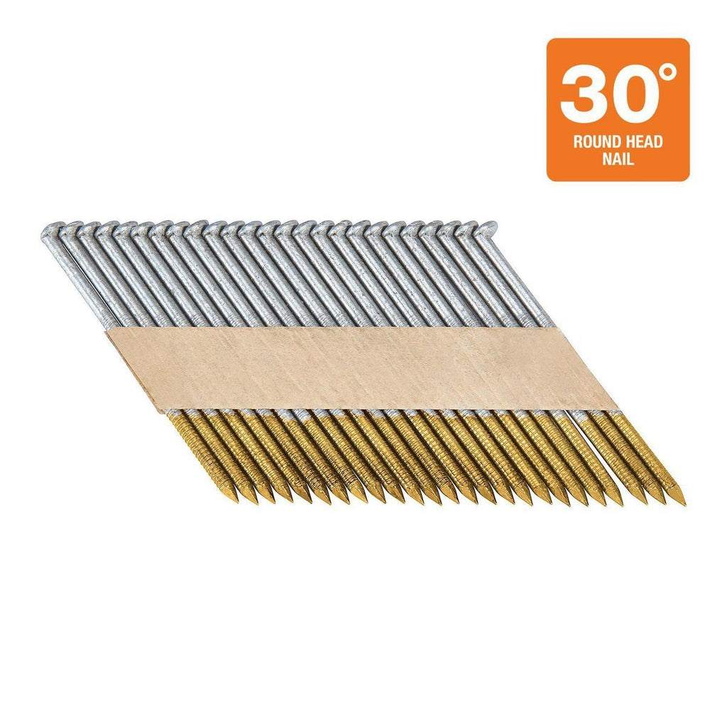 Galvanized Ring Shank Framing Nails 2000 Pack O1381