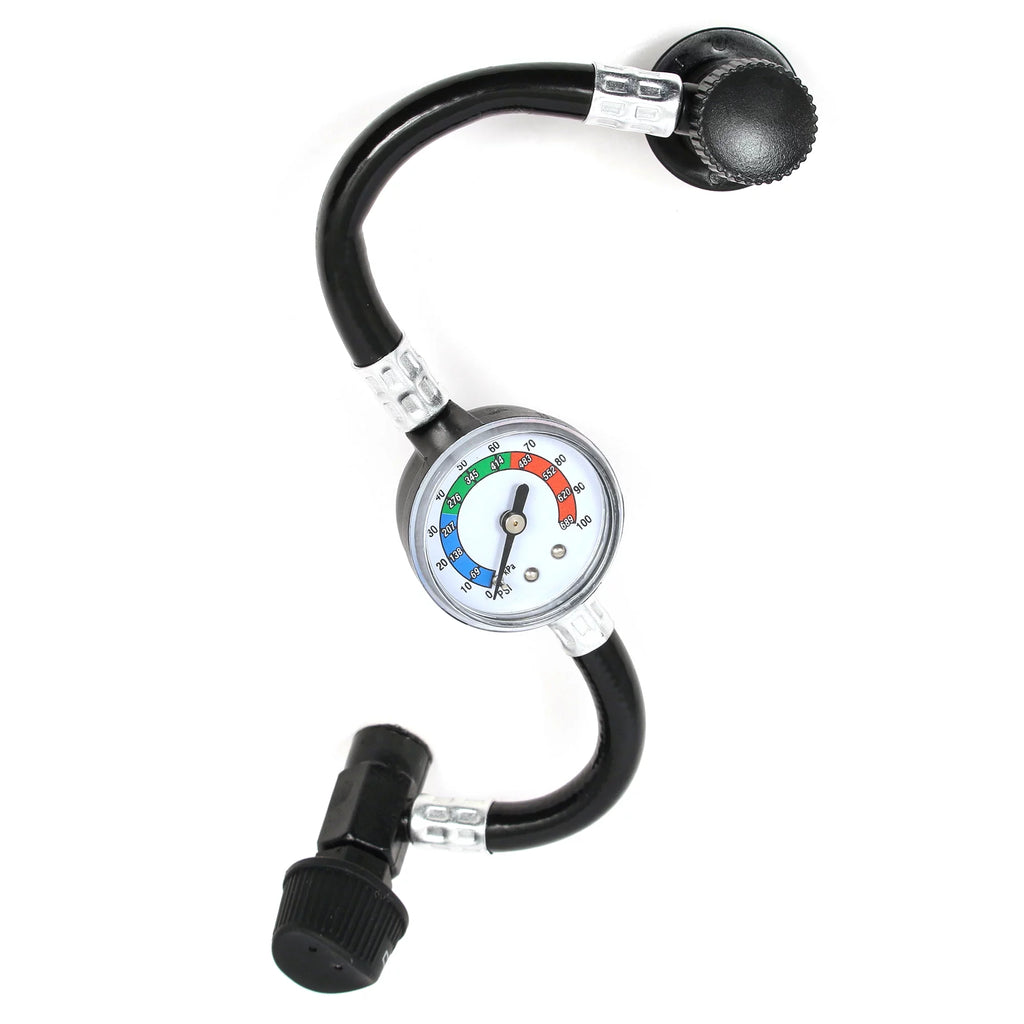R-134a Automotive Refrigerant with Hose and Gauge, 18 oz F357165