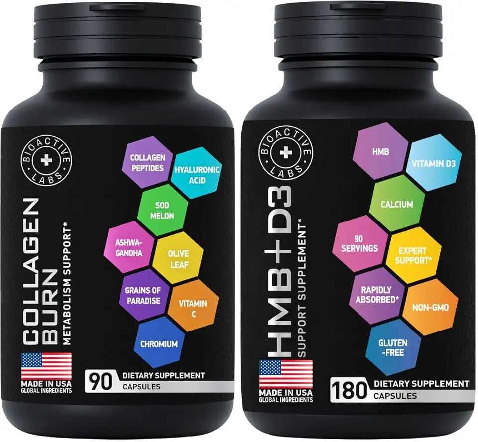 Multi Collagen Burn and HMB D3 Supplement H381147
