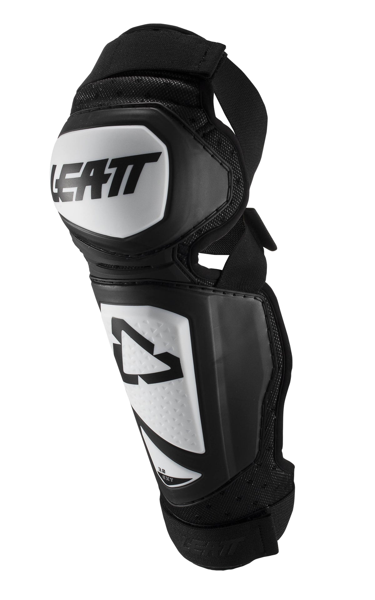 White Black XXL Knee & Shin Guard B6961