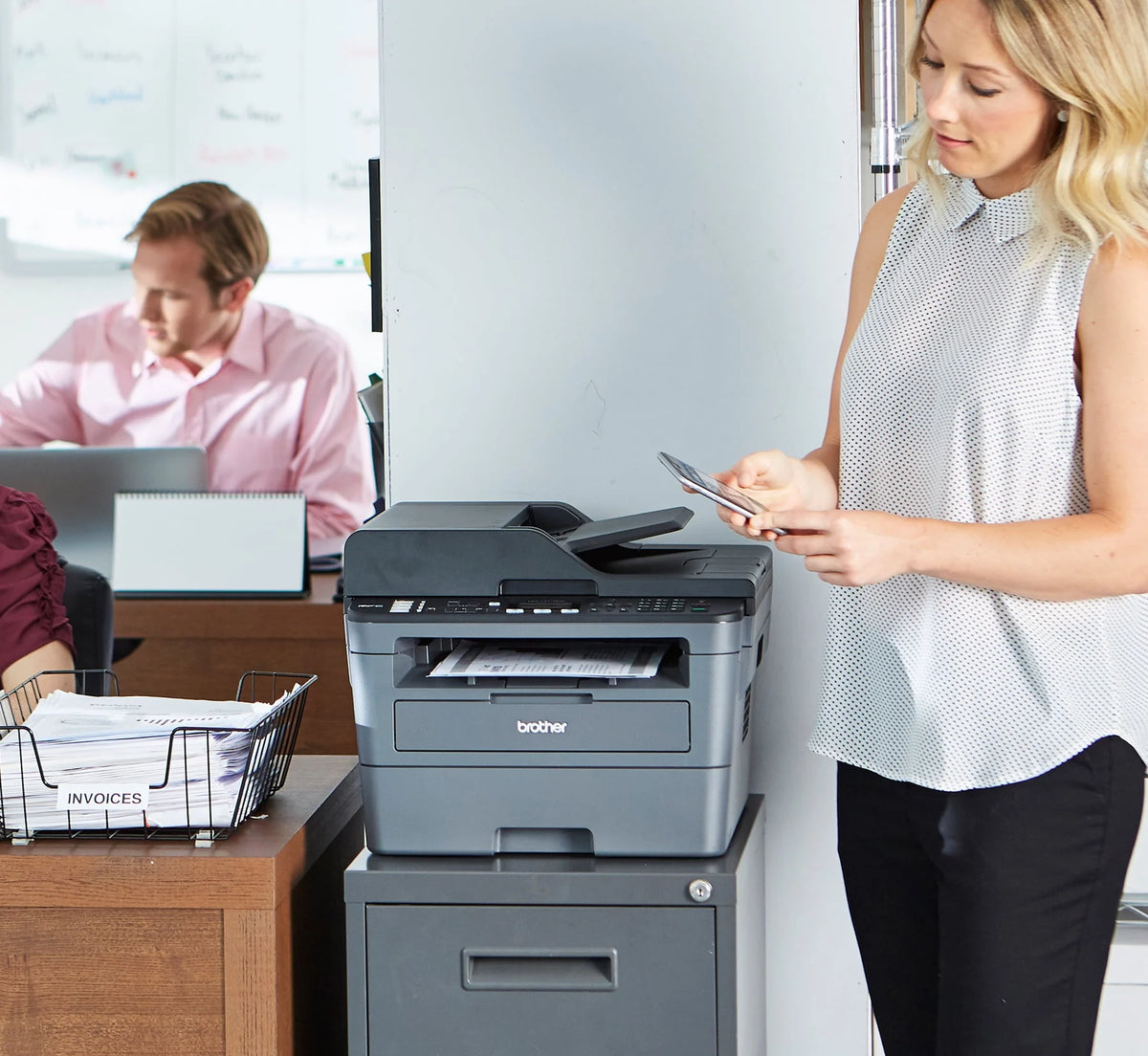 Monochrome Laser All-in-One Printer with Duplex Printing M747528