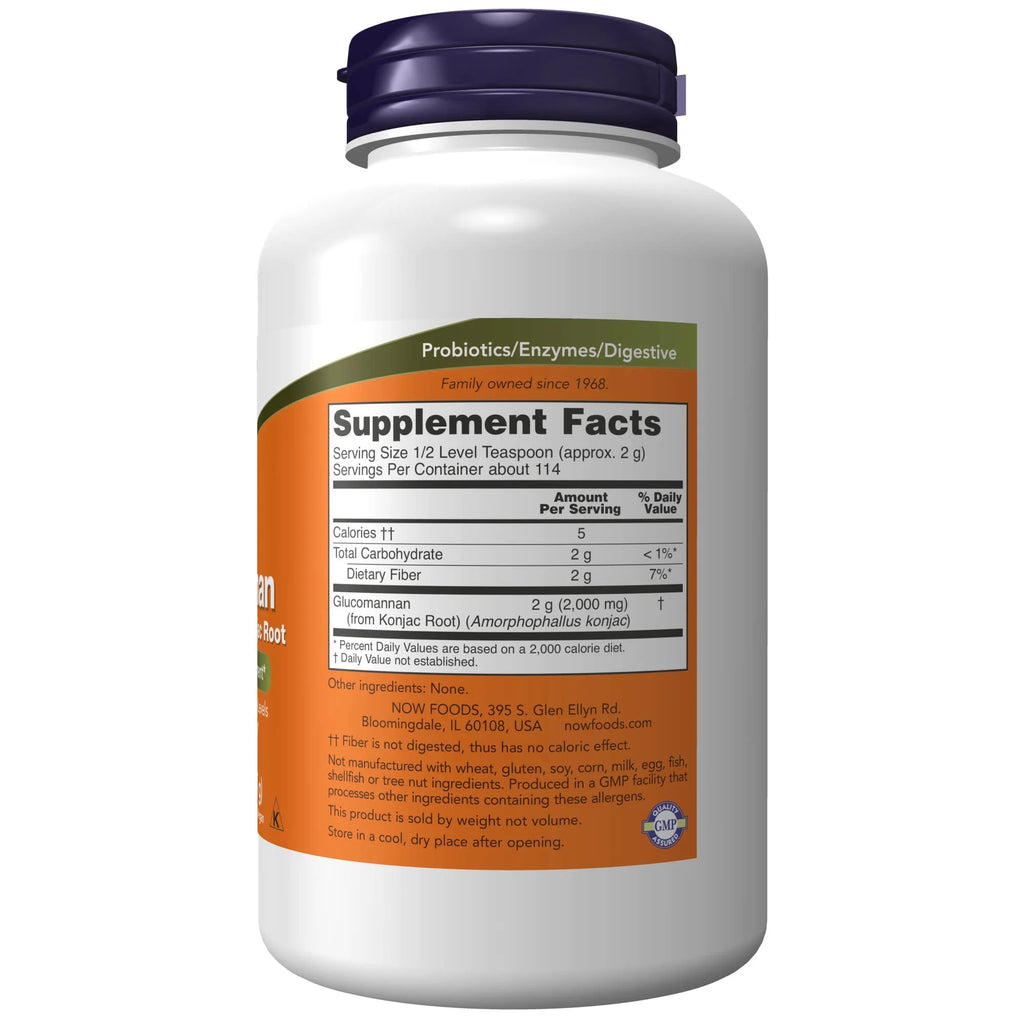 Glucomannan Pure Powder, 8 Ounce G7537