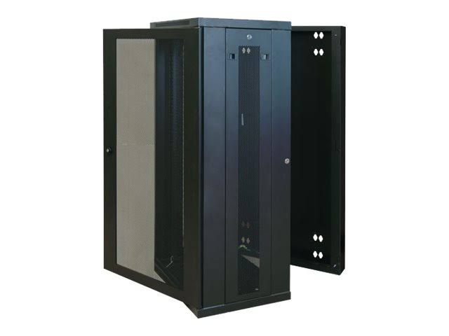 26U Wall Mount Rack Enclosure Server Cabinet with Door H2638