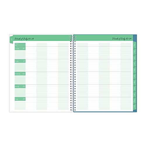 8.5" x 11" Wirebound Weekly and Monthly Lesson Planner V338702