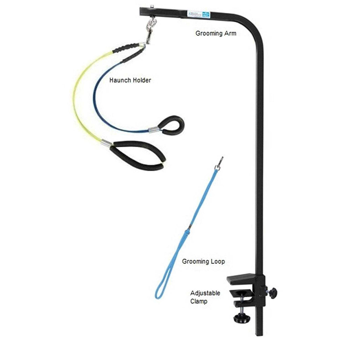 Dog Grooming Arm with Clamp and Grooming Loop L658