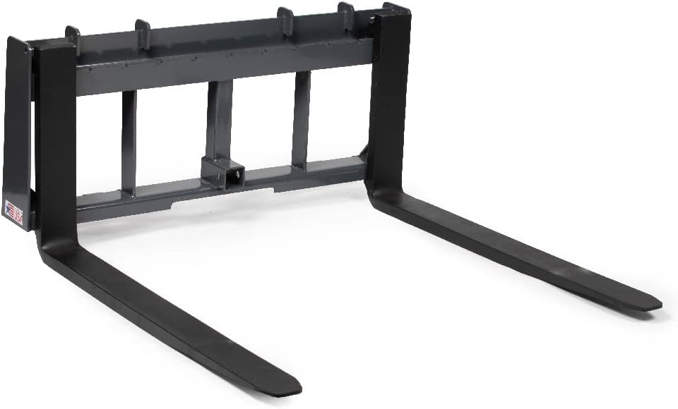 42" Pallet Fork & Trailer Hitch Skid Steer Attachment F144
