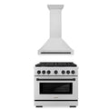 36 In. Gas Range and Range Hood in Stainless Steel Y290420