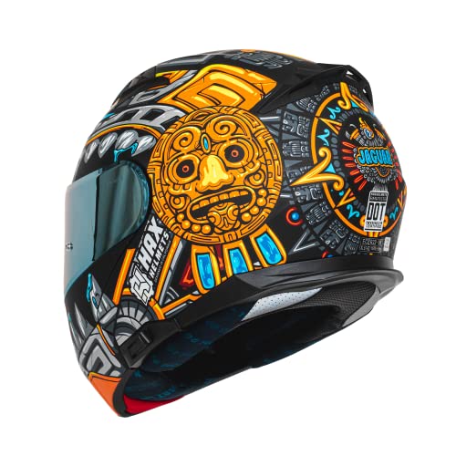 Matte Black Modular Motorcycle Helmet E56569